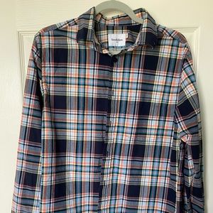 Mens plaid shirt